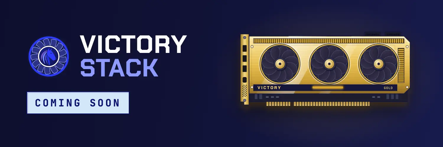 VICTORY Stack — turn your LP into a rack of GPUs. Coming soon.